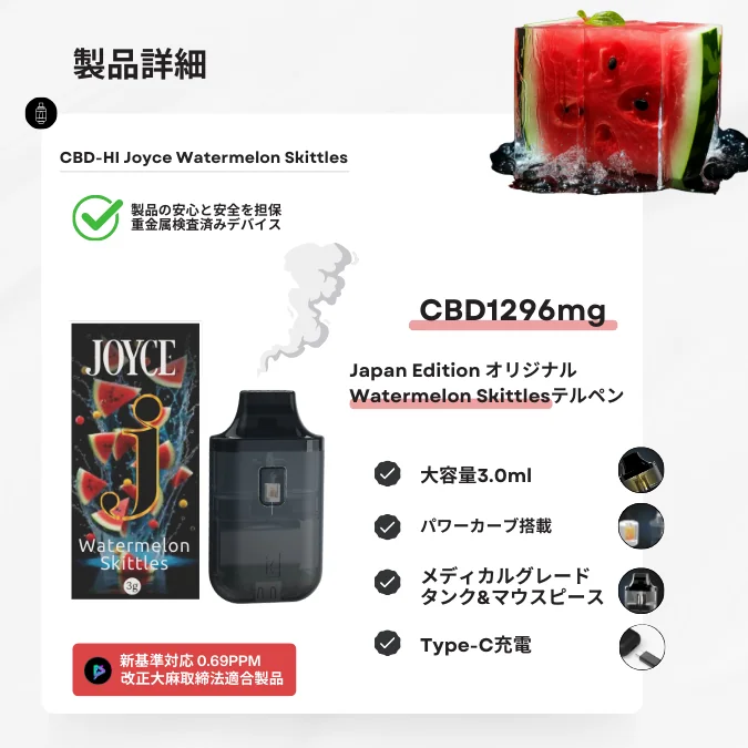 Joyce/ジョイス【CBD-Hiシリーズ最新作】 - 画像 (8)